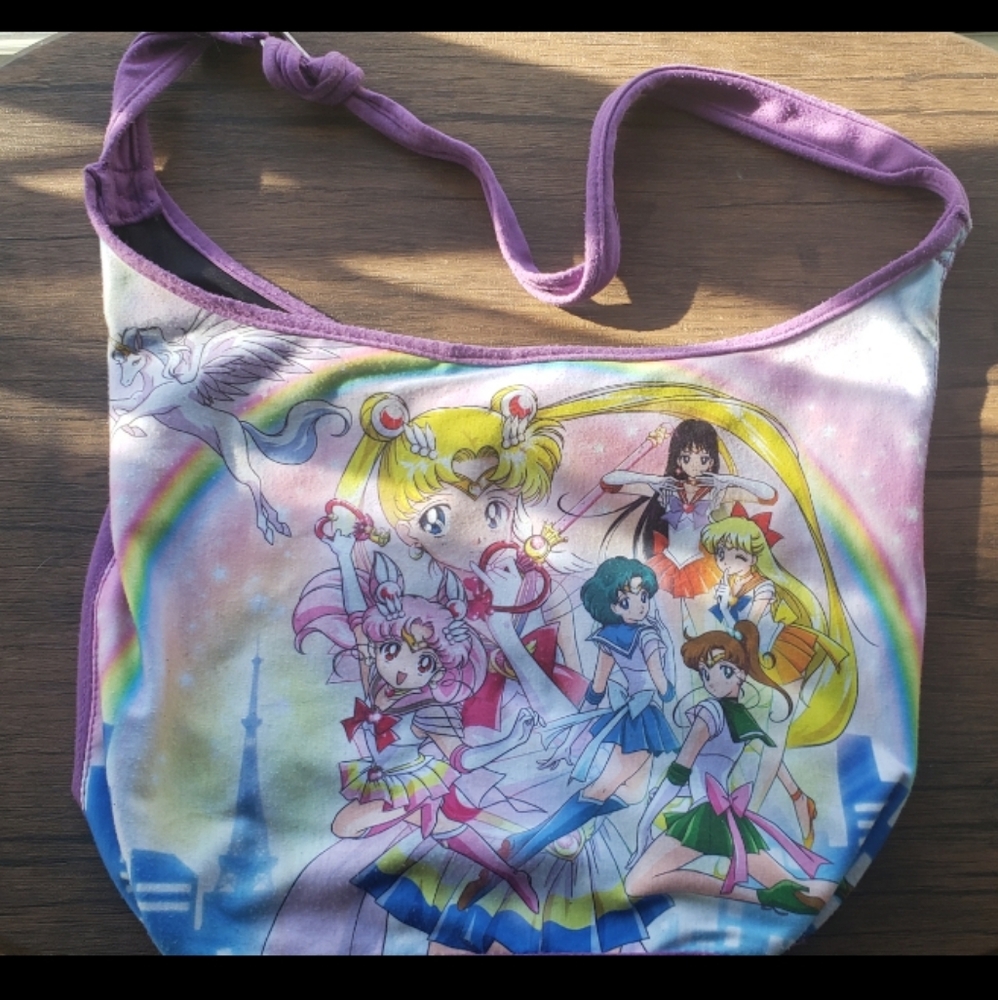 Colorful Anime Character Shoulder Bag - Picture 4 of 11